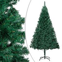 VIDAXL Künstlicher Weihnachtsbaum mit Dicken Zweigen Grün 120 cm PVC