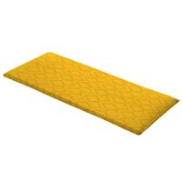 Madison kussens Bankkussen 110cm   Outdoor graphic yellow