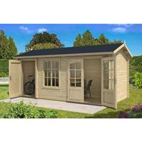Alpholz 2-kamer Tuinhuis Bolton-28 XL