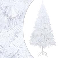 VIDAXL Künstlicher Weihnachtsbaum mit Dicken Zweigen Weiß 120 cm PVC