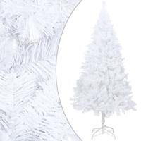 VIDAXL Künstlicher Weihnachtsbaum mit Dicken Zweigen Weiß 120 cm PVC