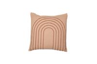 David Fussenegger David  kussenhoes Deco arch 50x50 noisette