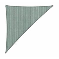 Shadow Comfort Compleet pakket:  90 graden driehoek 4x4x5,7m Country Blue met RVS Bevestegingsset en buitendoek reiniger