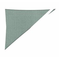 Shadow Comfort Compleet pakket:  90 graden driehoek 4x5x6,4m Country Blue met RVS Bevestigingsset en buitendoek reiniger