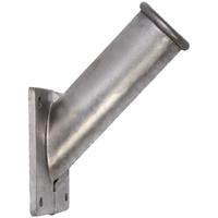 Vlaggenstokhouder / vlaggenhouder aluminium 30 mm -