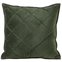 Countrylifestyle Kussen Diamond velvet olive