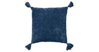 Dutch Decor NINO - Kussenhoes van katoen 45x45 cm Insignia Blue - 