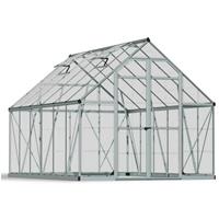 Praxis Palram serre Octove zilver 365x244x229cm 8,9m²