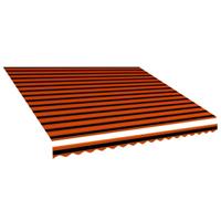 Vidaxl Luifeldoek 450x300 Cm Canvas Oranje En Bruin