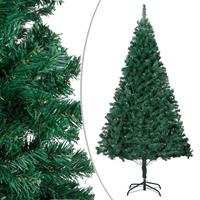 VIDAXL Künstlicher Weihnachtsbaum mit Dicken Zweigen Grün 180 cm PVC