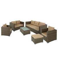 Garden Pleasure home24 Sitzgruppe Murcia (6-teilig)