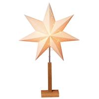 STAR TRADING Karo - decoratieve lamp met patroonster 70 cm