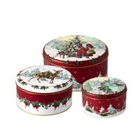 Villeroy & Boch Gebakjesdoos set 3 Winter Collage Accessoires