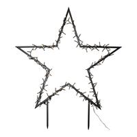 STAR TRADING LED sfeerlamp Spiky met aardspies, 80 cm