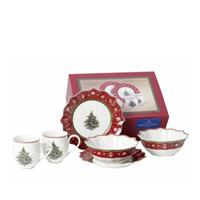 Villeroy & Boch Toy's Delight Ontbijtset 6-delig, rood