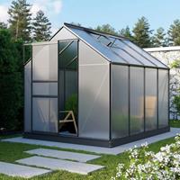 Vitavia Serre Planet 5000 Kit Zwart Aluminium Hkp 6mm