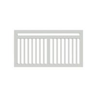 Trendyard Wit Houten Tuinhek Linea 150 x 80 CM
