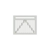 Trendyard Wit Houten Tuinpoort Linea 100 x 80 CM