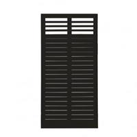 Trendyard Zwart Houten Tuinscherm Decora 90 x 180 CM