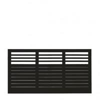 Trendyard Zwart Houten Tuinscherm Decora 180 x 95 CM