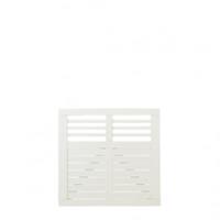 Trendyard Wit Houten Tuinpoort Decora 100 x 95 CM