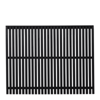 Trendyard Zwart Houten Tuinscherm Sendai 180 x 140 CM