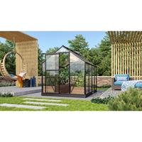 Vitavia Gewächshaus 'Venus 5000' anthrazit 3 mm ESG - 