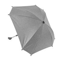 REERGMBH reer ShineSafe Kinderwagen-Sonnenschirm, Sonnen Schirm, Sonnenschutz, UV Schutz, Kinderwagen, Grau Melange, 84181