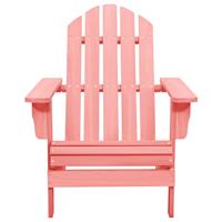vidaxl Tuinstoel Adirondack massief vurenhout roze