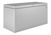 Biohort Loungebox 160 Aufbewahrungsbox 160x70x83,5cm Silber-Metallic