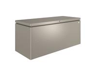 Biohort Loungebox 200 Aufbewahrungsbox 200x84x88,5cm Quarzgrau-Metallic