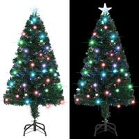 VidaXL Kunstkerstboom met standaard/LED 120 cm 135 takken