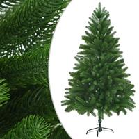 vidaXL Künstlicher Weihnachtsbaum Naturgetreue Nadeln 180 cm Grün 