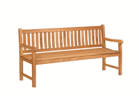 Plusjop Tuinbank Bretagne teak 150x90