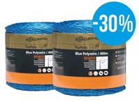 Gallagher Duopack TurboLine blauw Kunststofdraad 2x400m