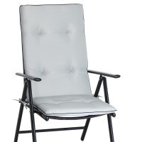 Detex Auflage 6er-Set Vanamo Hellgrau 120x45x5cm