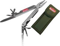 Happy People multitool Scout 9,5 x 2,6 cm staal zilver 2-delig