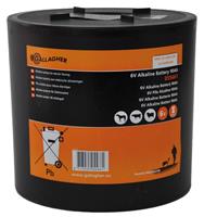 Gallagher Ronde batterij Alkaline 6V/90Ah - 180x180x170 mm