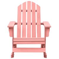 vidaXL Schommelstoel Adirondack massief vurenhout roze