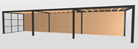 Hillhout Douglas Buitenverblijf Allure 1150 x 300