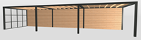 Hillhout Douglas Buitenverblijf Allure 1150 x 350