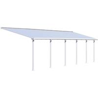 Terrassendach Olympia 300x971 cm weiss
