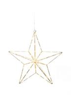 Konstsmide Metalen ster met LED verlichting kerstdecoratie 36 cm