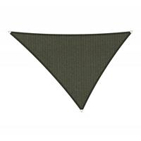 Shadow Comfort Driehoek 5x5x5 Deep Grey Met Rvs Bevestigingsset