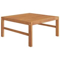 vidaXL Tuintafel 63x63x30 cm massief teakhout