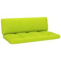 VIDAXL Garten-Paletten-Mittelsofa Grau Imprägniertes Kiefernholz