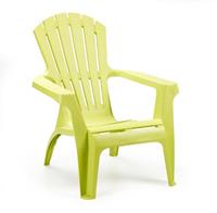 PROGARDEN Dolomiti Deckchair, lime green Vollkunststoff