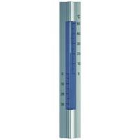 express Muurthermometer aluminium groot