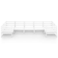 vidaXL 7-delige Loungeset massief grenenhout