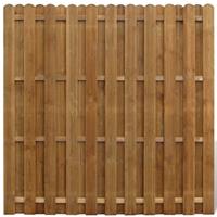 Schuttingpaneel verspringend 180x180 cm grenenhout